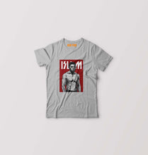 Load image into Gallery viewer, Islam Makhachev Kids T-Shirt for Boy/Girl-Grey-Ektarfa.online
