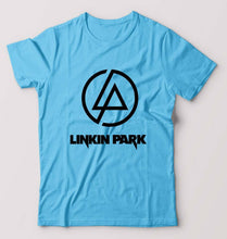 Load image into Gallery viewer, Linkin Park T-Shirt for Men-S(38 Inches)-Light Blue-Ektarfa.online
