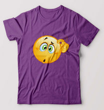 Load image into Gallery viewer, Emoji T-Shirt for Men-Purple-Ektarfa.online
