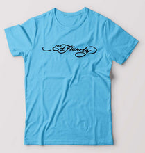 Load image into Gallery viewer, Ed Hardy T-Shirt for Men-Light Blue-Ektarfa.online
