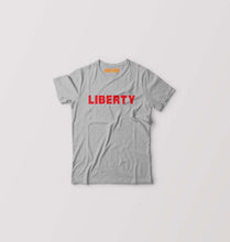 Load image into Gallery viewer, Liberty Kids T-Shirt for Boy/Girl-0-1 Year(20 Inches)-Grey-Ektarfa.online
