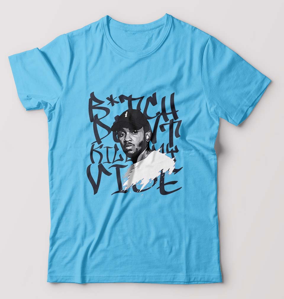 Kendrick Lamar T-Shirt for Men-Light Blue-Ektarfa.online