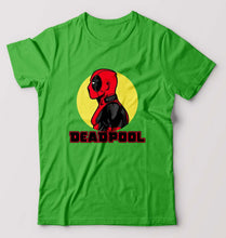 Load image into Gallery viewer, Deadpool Superhero T-Shirt for Men-S(38 Inches)-flag green-Ektarfa.online
