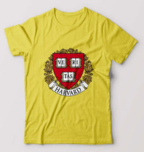 Load image into Gallery viewer, Harvard University T-Shirt for Men-Yellow-Ektarfa.online
