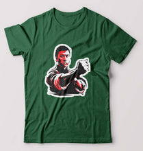 Load image into Gallery viewer, IP Man T-Shirt for Men-Bottle Green-Ektarfa.online
