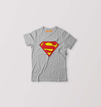 Load image into Gallery viewer, Superman Kids T-Shirt for Boy/Girl-0-1 Year(20 Inches)-Grey-Ektarfa.online
