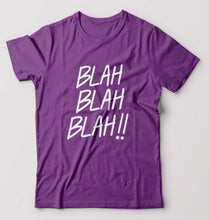 Load image into Gallery viewer, Blah Blah T-Shirt for Men-Purple-Ektarfa.online
