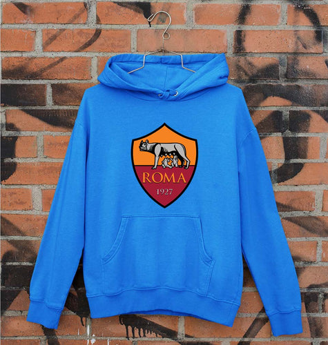 A.S. Roma Unisex Hoodie for Men/Women-Royal Blue-Ektarfa.online