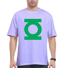 Load image into Gallery viewer, Green Lantern Superhero Oversized T-Shirt for Men-Lavender-Ektarfa.online
