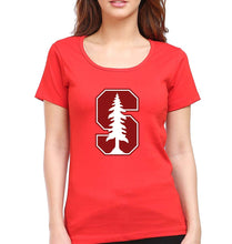 Load image into Gallery viewer, Stanford T-Shirt for Women-Red-Ektarfa.online
