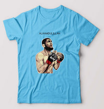 Load image into Gallery viewer, Khabib Nurmagomedov T-Shirt for Men-Light Blue-Ektarfa.online

