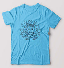 Load image into Gallery viewer, Medusa T-Shirt for Men-Light Blue-Ektarfa.online
