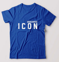 Load image into Gallery viewer, DSQUARED - ICON T-Shirt for Men-S(38 Inches)-Royal Blue-Ektarfa.online
