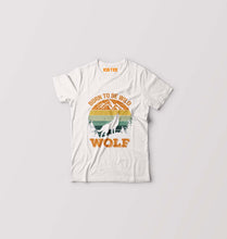 Load image into Gallery viewer, Wolf T-Shirt for Boy/Girl-White-Ektarfa.online
