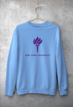 Load image into Gallery viewer, New York University Unisex Sweatshirt for Men/Women-Baby Blue-Ektarfa.online
