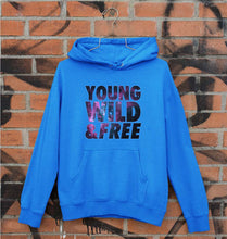 Load image into Gallery viewer, Young Wild Free Unisex Hoodie for Men/Women-Royal Blue-Ektarfa.online
