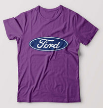 Load image into Gallery viewer, Ford T-Shirt for Men-S(38 Inches)-Purple-Ektarfa.online
