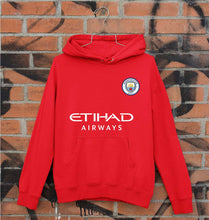 Load image into Gallery viewer, Manchester City F.C 2021-22 Unisex Hoodie for Men/Women-S(40 Inches)-Red-Ektarfa.online
