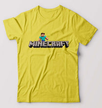 Load image into Gallery viewer, Minecraft T-Shirt for Men-Yellow-Ektarfa.online
