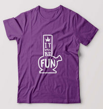 Load image into Gallery viewer, Bong T-Shirt for Men-Purple-Ektarfa.online
