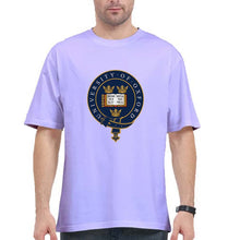 Load image into Gallery viewer, University of Oxford Oversized T-Shirt for Men-Lavender-Ektarfa.online
