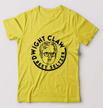 Load image into Gallery viewer, Dwight Schrute T-Shirt for Men-Yellow-Ektarfa.online
