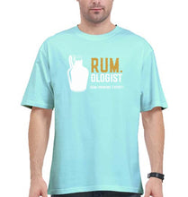 Load image into Gallery viewer, Rum Oversized T-Shirt for Men-Mint-Ektarfa.online
