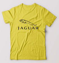 Load image into Gallery viewer, Jaguar T-Shirt for Men-S(38 Inches)-Yellow-Ektarfa.online
