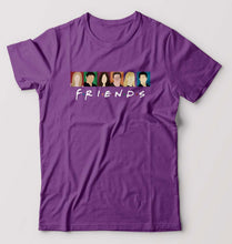 Load image into Gallery viewer, Friends T-Shirt for Men-S(38 Inches)-Purple-Ektarfa.online
