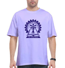 Load image into Gallery viewer, IIT Kharagpur Oversized T-Shirt for Men-Lavender-Ektarfa.online
