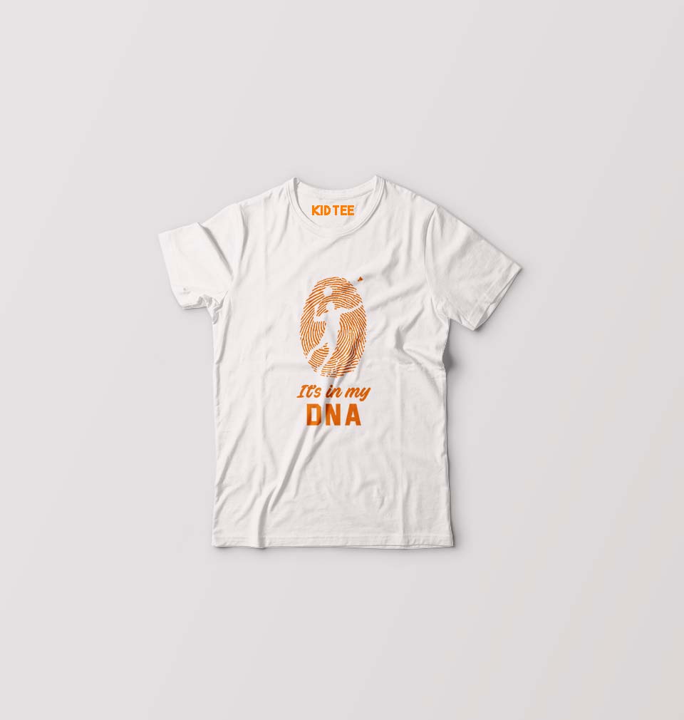 Badminton Kids T-Shirt for Boy/Girl-0-1 Year(20 Inches)-White-Ektarfa.online