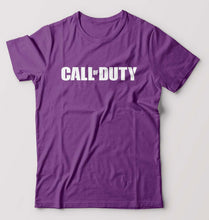 Load image into Gallery viewer, Call of Duty T-Shirt for Men-S(38 Inches)-Purple-Ektarfa.online
