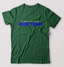 Load image into Gallery viewer, Cyber Security T-Shirt for Men-Bottle Green-Ektarfa.online
