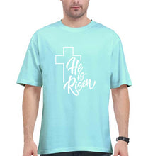 Load image into Gallery viewer, Christian Oversized T-Shirt for Men-Mint-Ektarfa.online
