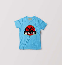 Load image into Gallery viewer, Gym Rat Kids T-Shirt for Boy/Girl-0-1 Year(20 Inches)-Light Blue-Ektarfa.online
