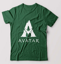 Load image into Gallery viewer, Avatar T-Shirt for Men-Bottle Green-Ektarfa.online
