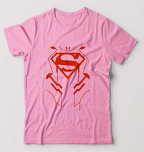 Load image into Gallery viewer, Superman Superhero T-Shirt for Men-Light Baby Pink-Ektarfa.online
