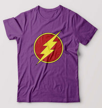 Load image into Gallery viewer, Flash Superhero T-Shirt for Men-Purple-Ektarfa.online

