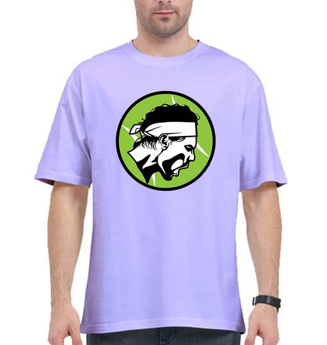 Rafael Nadal (RAFA) Oversized T-Shirt for Men-Lavender-Ektarfa.online