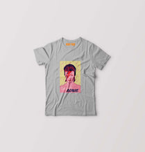 Load image into Gallery viewer, David Bowie Kids T-Shirt for Boy/Girl-Grey-Ektarfa.online
