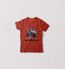 Load image into Gallery viewer, One Direction Kids T-Shirt for Boy/Girl-0-1 Year(20 Inches)-Brick Red-Ektarfa.online
