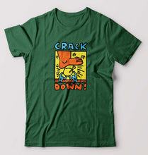 Load image into Gallery viewer, Keith Haring T-Shirt for Men-Bottle Green-Ektarfa.online
