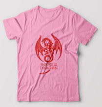 Load image into Gallery viewer, House of the Dragon (GOT) T-Shirt for Men-Light Baby Pink-Ektarfa.online
