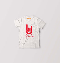 Load image into Gallery viewer, Fender Rock Hand Kids T-Shirt for Boy/Girl-White-Ektarfa.online
