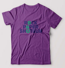 Load image into Gallery viewer, Rock Paper Shotgun T-Shirt for Men-Purple-Ektarfa.online

