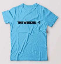 Load image into Gallery viewer, The Weeknd T-Shirt for Men-S(38 Inches)-Light Blue-Ektarfa.online
