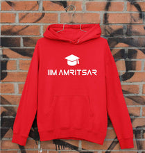 Load image into Gallery viewer, IIM Amritsar Unisex Hoodie for Men/Women-S(40 Inches)-Red-Ektarfa.online
