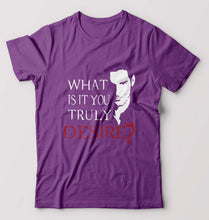 Load image into Gallery viewer, Lucifer T-Shirt for Men-Purple-Ektarfa.online

