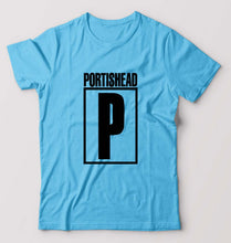 Load image into Gallery viewer, Portishead T-Shirt for Men-Light Blue-Ektarfa.online
