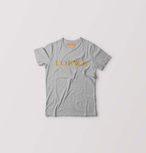 Load image into Gallery viewer, Loewe Kids T-Shirt for Boy/Girl-0-1 Year(20 Inches)-Grey Melange-Ektarfa.online
